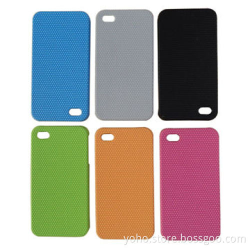 Case for iPhone, Made of PC, Rubber and Leather Materials, Any Colors and Logos Available